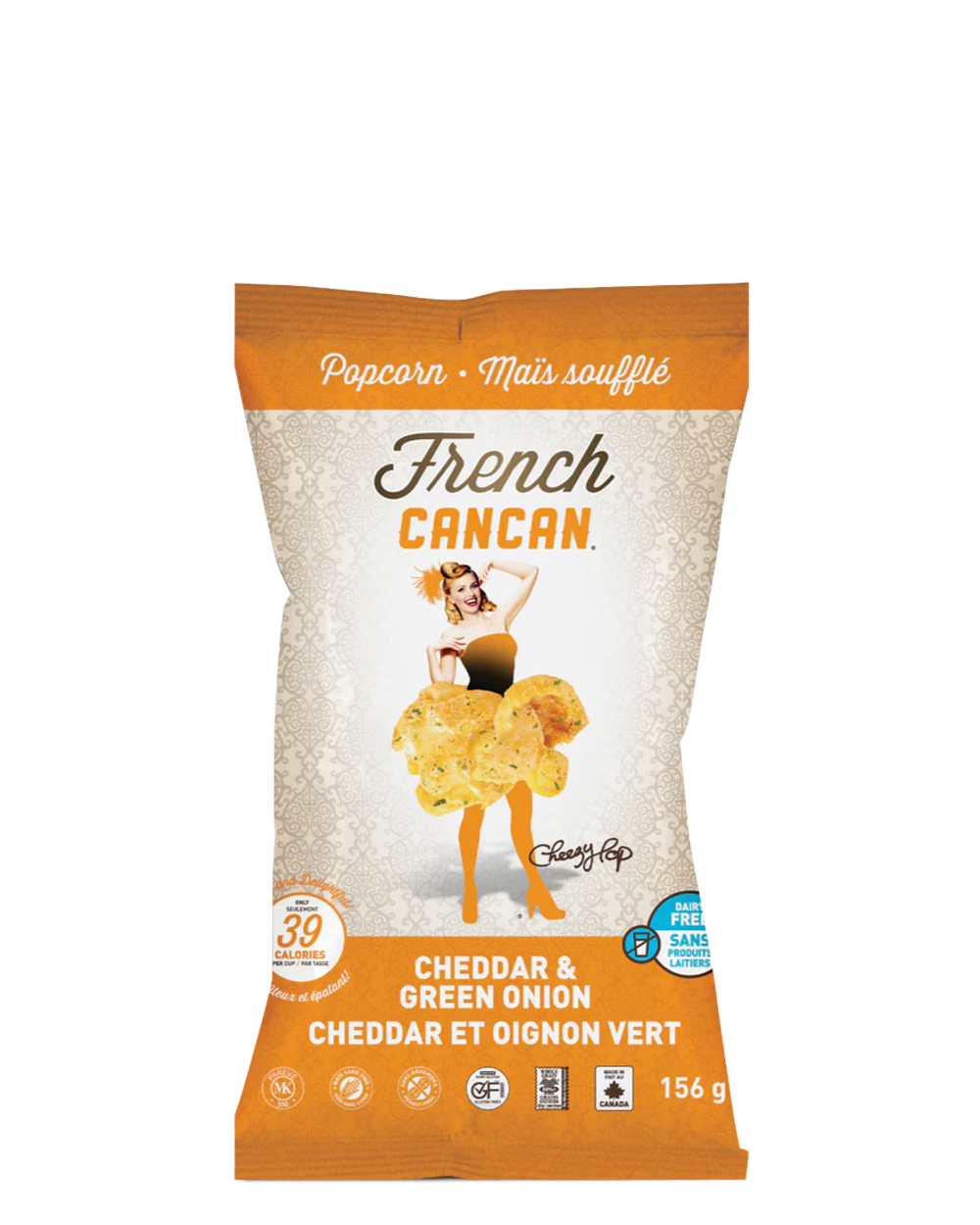 Popcorn cheddar oignon vert