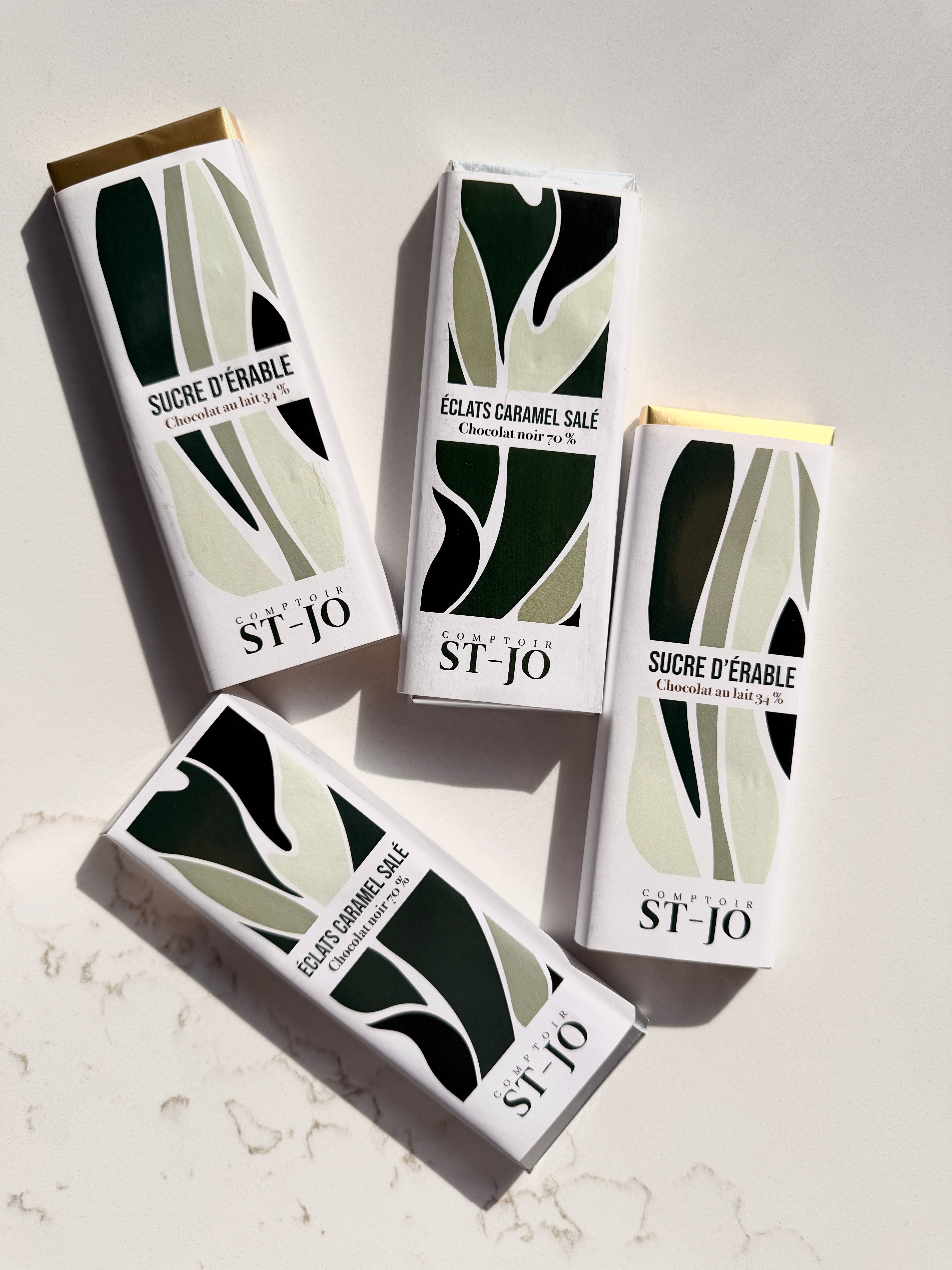 Chocolat Éclats Caramel Salé - noir 70%