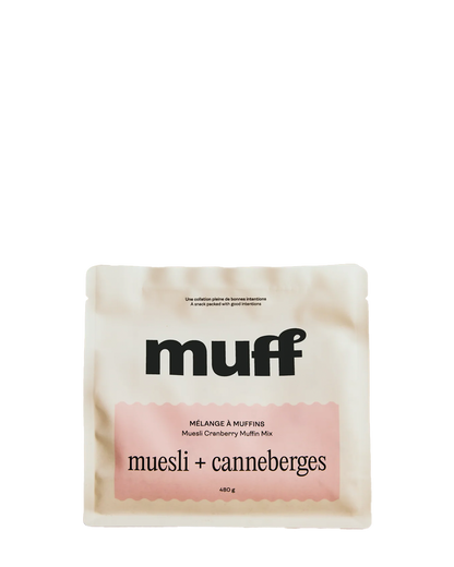 Mélange à muffins Muesli+Canneberges
