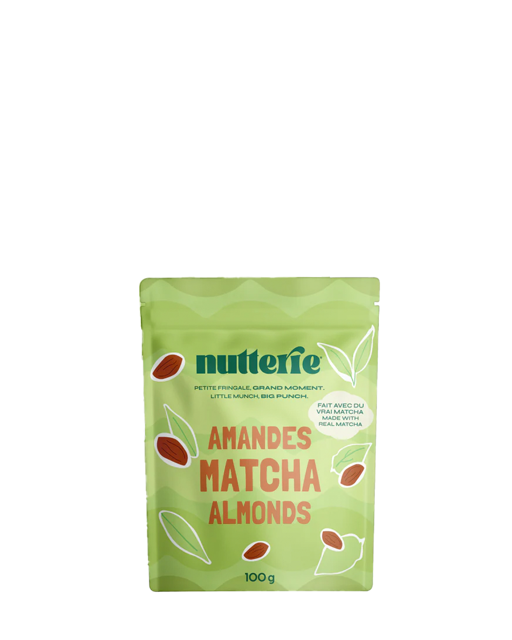Amandes matcha