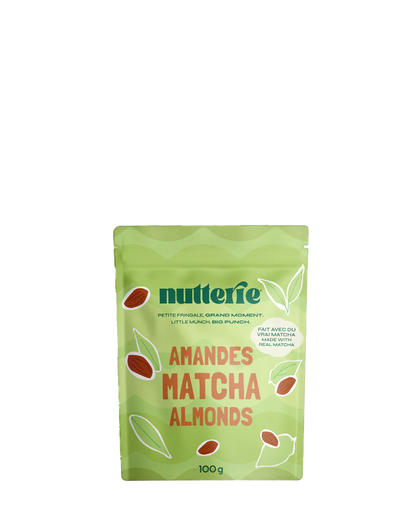 Amandes matcha