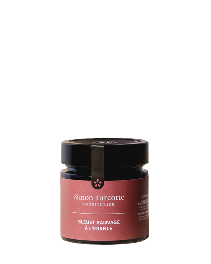 Confiture de Bleuets sauvages à l'érable