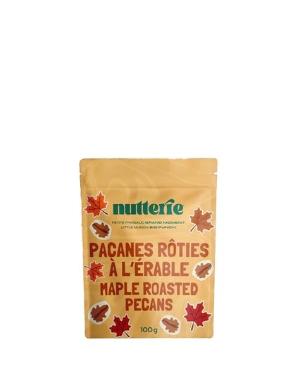 Pacanes roties à l'érable