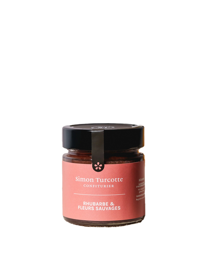 Confiture de Rhubarbe & fleurs sauvages